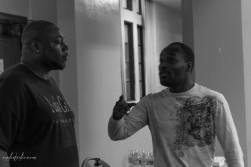 Antron, being introduced by the workshop organizer...