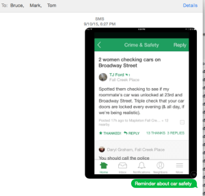 Next Door Crime & Safety